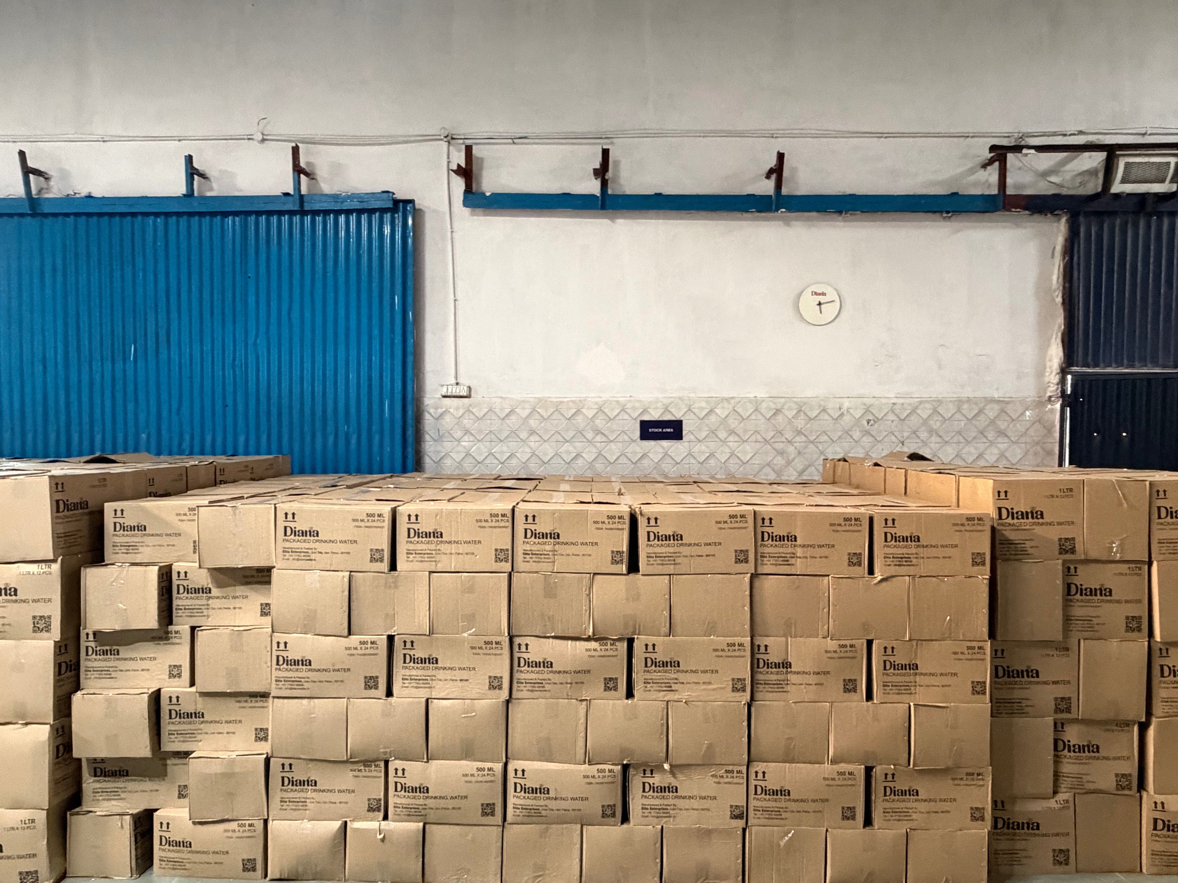 Stock Area - Production Facility