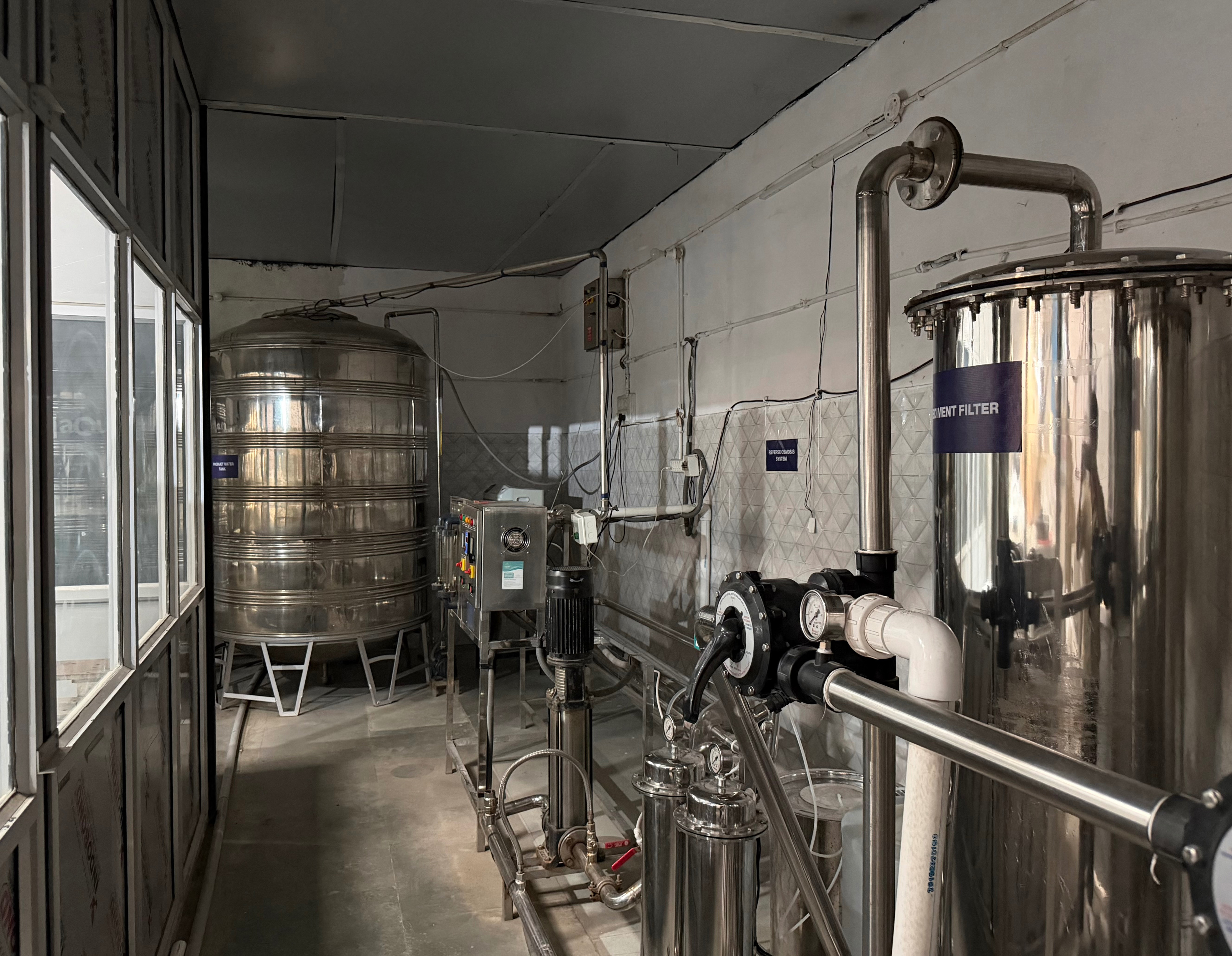 Reverse Osmosis System - Production Facility